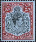 Aron R. Halberstam Philatelists Ltd.; British Commonwealth Stamps: BERMUDA - KGVI; Scott: 124a var; SG: 117; Condition: VF LH