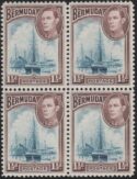Aron R. Halberstam Philatelists Ltd.; British Commonwealth Stamps: BERMUDA - KGVI; Scott: none; SG: 111; Condition: VF NH