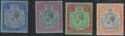 Aron R. Halberstam Philatelists Ltd.; British Commonwealth Stamps: BERMUDA - KGV; Scott: none; SG: 88-93; Condition: VF NH