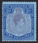 Aron R. Halberstam Philatelists Ltd.; British Commonwealth Stamps: BERMUDA - KGVI; Scott: 123a; SG: 116d; Condition: F-VF NH
