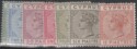 Aron R. Halberstam Philatelists Ltd.; British Commonwealth Stamps: CYPRUS - ; Scott: 19-25a; SG: 31-37; Condition: VF LH