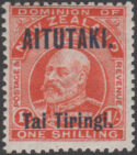 Aron R. Halberstam Philatelists Ltd.; British Commonwealth Stamps: AITUTAKI - KEVII; Scott: 13; SG: 12; Condition: F-VF NH