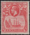 Aron R. Halberstam Philatelists Ltd.; British Commonwealth Stamps: ASCENSION - KGV; Scott: none; SG: 12c; Condition: F-VF H