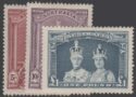 Aron R. Halberstam Philatelists Ltd.; British Commonwealth Stamps: AUSTRALIA - KGVI; Scott: 177-179; SG: 176-178; Condition: VF LH