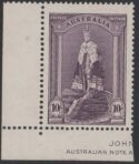 Aron R. Halberstam Philatelists Ltd.; British Commonwealth Stamps: AUSTRALIA - ; Scott: 178var.; SG: 177a; Condition: VF NH
