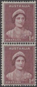 Aron R. Halberstam Philatelists Ltd.; British Commonwealth Stamps: AUSTRALIA - KGVI; Scott: 181var.; SG: 181a; Condition: F-VF NH