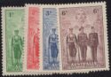 Aron R. Halberstam Philatelists Ltd.; British Commonwealth Stamps: AUSTRALIA - KGVI; Scott: 184-187; SG: 196-199; Condition: VF H