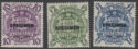 Aron R. Halberstam Philatelists Ltd.; British Commonwealth Stamps: AUSTRALIA - ; Scott: 219-221; SG: 224bs-224ds; Condition: VF NH