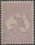 Aron R. Halberstam Philatelists Ltd.; British Commonwealth Stamps: AUSTRALIA - KGV; Scott: 50; SG: 39; Condition: VF LH
