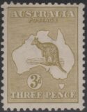 Aron R. Halberstam Philatelists Ltd.; British Commonwealth Stamps: AUSTRALIA - KGV; Scott: 5; SG: 5; Condition: F-VF LH