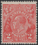 Aron R. Halberstam Philatelists Ltd.; British Commonwealth Stamps: AUSTRALIA - KGV; Scott: 71; SG: 99; Condition: VF H