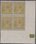 Aron R. Halberstam Philatelists Ltd.; British Commonwealth Stamps: AUSTRALIA - KGV; Scott: 73; SG: 102; Condition: F-VF NH