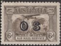 Aron R. Halberstam Philatelists Ltd.; British Commonwealth Stamps: AUSTRALIA - KGV; Scott: CO1; SG: 139a; Condition: VF