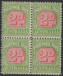 Aron R. Halberstam Philatelists Ltd.; British Commonwealth Stamps: AUSTRALIA - KGV; Scott: J59; SG: D107; Condition: VF LH+NH