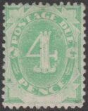 Aron R. Halberstam Philatelists Ltd.; British Commonwealth Stamps: AUSTRALIA - KGV; Scott: J5; SG: D5; Condition: VF LH