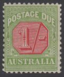 Aron R. Halberstam Philatelists Ltd.; British Commonwealth Stamps: AUSTRALIA - KGVI; Scott: J63; SG: D111; Condition: F-VF H