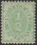 Aron R. Halberstam Philatelists Ltd.; British Commonwealth Stamps: AUSTRALIA - KGV; Scott: J9a; SG: D34; Condition: VF LH