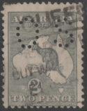 Aron R. Halberstam Philatelists Ltd.; British Commonwealth Stamps: AUSTRALIA - KGV; Scott: none; SG: O43d; Condition: F-VF U