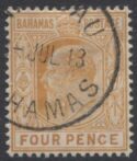 Aron R. Halberstam Philatelists Ltd.; British Commonwealth Stamps: BAHAMAS - KGV; Scott: 39; SG: 64; Condition: VF U