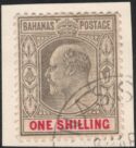 Aron R. Halberstam Philatelists Ltd.; British Commonwealth Stamps: BAHAMAS - KEVII; Scott: 41a; SG: 68; Condition: VF U