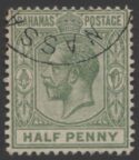 Aron R. Halberstam Philatelists Ltd.; British Commonwealth Stamps: BAHAMAS - KGV; Scott: 49a; SG: 81a; Condition: VF U