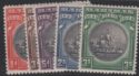 Aron R. Halberstam Philatelists Ltd.; British Commonwealth Stamps: BAHAMAS - KGV; Scott: 85-89; SG: 126-130; Condition: VF LH