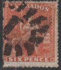 Aron R. Halberstam Philatelists Ltd.; British Commonwealth Stamps: BARBADOS - ; Scott: 20; SG: 30; Condition: F-VF U