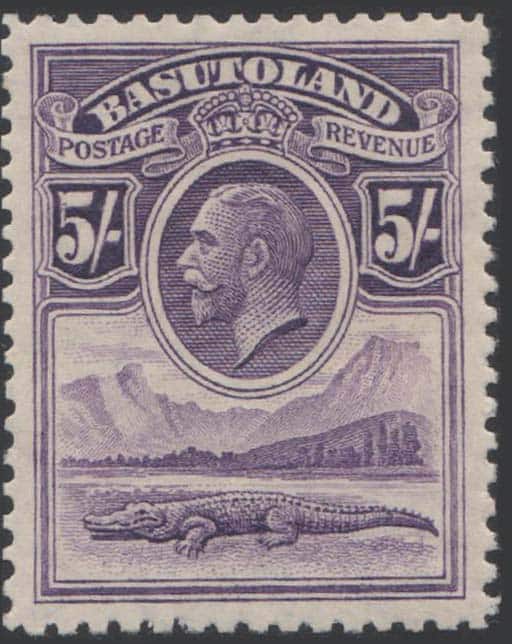 Aron R. Halberstam Philatelists Ltd.; British Commonwealth Stamps: BASUTOLAND - KGV; Scott: 9; SG: 9; Condition: VF LH
