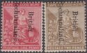 Aron R. Halberstam Philatelists Ltd.; British Commonwealth Stamps: BECHUANALAND - ; Scott: 38-39; SG: 38-39; Condition: VF H