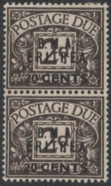 Aron R. Halberstam Philatelists Ltd.; British Commonwealth Stamps: ERITREA - KGVI; Scott: J3var; SG: ED3a; Condition: VF NH
