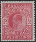 Aron R. Halberstam Philatelists Ltd.; British Commonwealth Stamps: GREAT BRITAIN - KEVII; Scott: 140; SG: 263; Condition: F-VF H