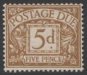 Aron R. Halberstam Philatelists Ltd.; British Commonwealth Stamps: GREAT BRITAIN - KGVI; Scott: J23a; SG: D24; Condition: F-VF LH