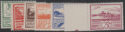 Aron R. Halberstam Philatelists Ltd.; British Commonwealth Stamps: JERSEY - KGVI; Scott: none; SG: 3-8; Condition: VF NH
