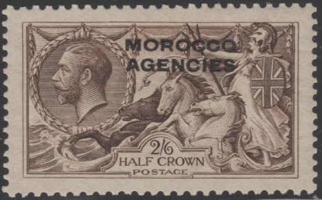 Aron R. Halberstam Philatelists Ltd.; British Commonwealth Stamps: MOROCCO - KGV; Scott: 217b; SG: 50; Condition: VF NH