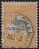 Aron R. Halberstam Philatelists Ltd.; British Commonwealth Stamps: AUSTRALIA - KGV; Scott: 12; SG: 13; Condition: F-VF U