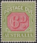 Aron R. Halberstam Philatelists Ltd.; British Commonwealth Stamps: AUSTRALIA - ; Scott: J68; SG: D117; Condition: VF LH
