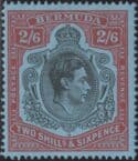 Aron R. Halberstam Philatelists Ltd.; British Commonwealth Stamps: BERMUDA - KGVI; Scott: 124a; SG: 117b; Condition: VF LH