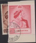 Aron R. Halberstam Philatelists Ltd.; British Commonwealth Stamps: BERMUDA - KGVI; Scott: 133-134; SG: 125-126; Condition: VF U