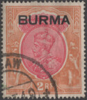 Aron R. Halberstam Philatelists Ltd.; British Commonwealth Stamps: BURMA - KGV; Scott: 14; SG: 14; Condition: VF U