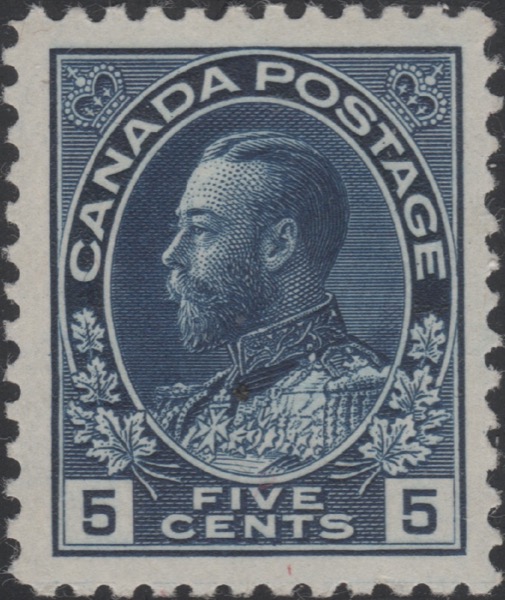 Aron R. Halberstam Philatelists Ltd.; British Commonwealth Stamps: CANADA - KGV; Scott: 111; SG: 205b; Condition: VF LH