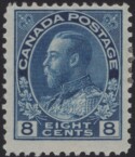 Aron R. Halberstam Philatelists Ltd.; British Commonwealth Stamps: CANADA - KGV; Scott: 115; SG: 252; Condition: F-VF LH