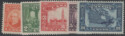 Aron R. Halberstam Philatelists Ltd.; British Commonwealth Stamps: CANADA - KGV; Scott: 141-145; SG: 266-270; Condition: F-VF NH