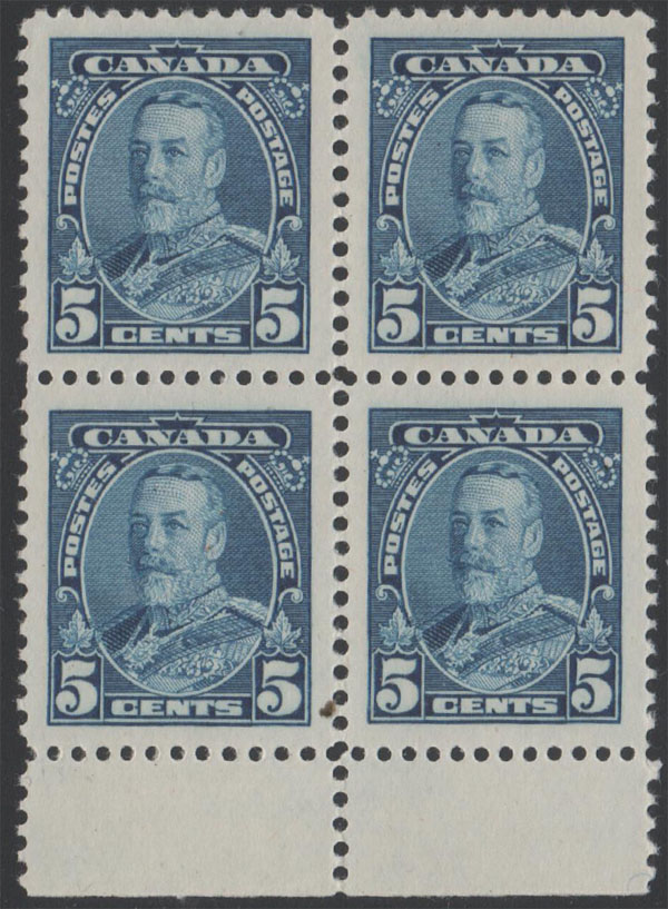 Aron R. Halberstam Philatelists Ltd.; British Commonwealth Stamps: CANADA - KGV; Scott: 221; SG: 345; Condition: XF NH