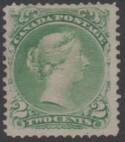 Aron R. Halberstam Philatelists Ltd.; British Commonwealth Stamps: CANADA - QV; Scott: 24; SG: 57; Condition: F-VF H