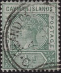 Aron R. Halberstam Philatelists Ltd.; British Commonwealth Stamps: CAYMAN ISLANDS - ; Scott: 1; SG: 1a; Condition: VF U