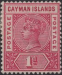 Aron R. Halberstam Philatelists Ltd.; British Commonwealth Stamps: CAYMAN ISLANDS - QV; Scott: 2; SG: 2; Condition: VF H