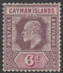 Aron R. Halberstam Philatelists Ltd.; British Commonwealth Stamps: CAYMAN ISLANDS - ; Scott: none; SG: 30a; Condition: VF LH