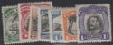 Aron R. Halberstam Philatelists Ltd.; British Commonwealth Stamps: COOK ISLANDS - KGV; Scott: 84-90; SG: 99-105; Condition: VF LH