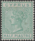 Aron R. Halberstam Philatelists Ltd.; British Commonwealth Stamps: CYPRUS - QV; Scott: 11; SG: 11; Condition: F-VF H