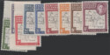 Aron R. Halberstam Philatelists Ltd.; British Commonwealth Stamps: FALKLAND ISLANDS - KGVI; Scott: 1L1-8+13var; SG: 9-16; Condition: VF NH